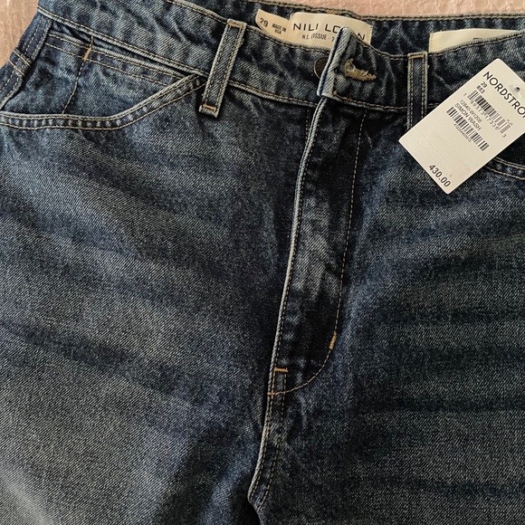 NILI LOTAN barrel jeans NWT - Picture 6 of 9